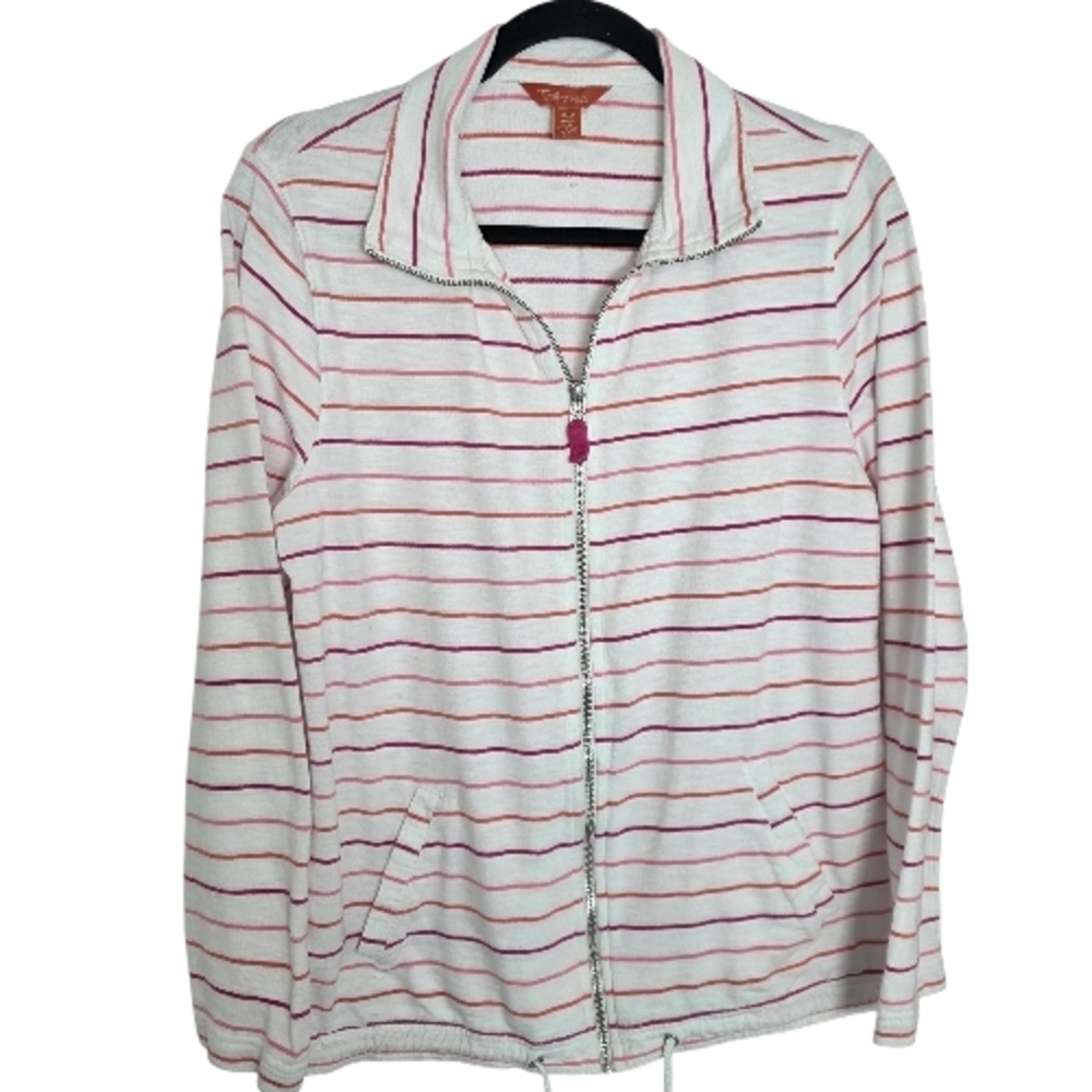Tommy Bahama Sports Zip Up Jacket Size Medium